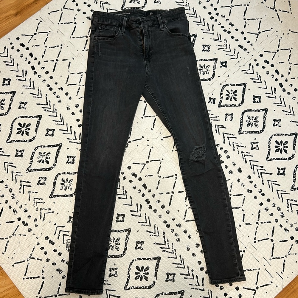 AG The Farrah Skinny Ankle High-Rise